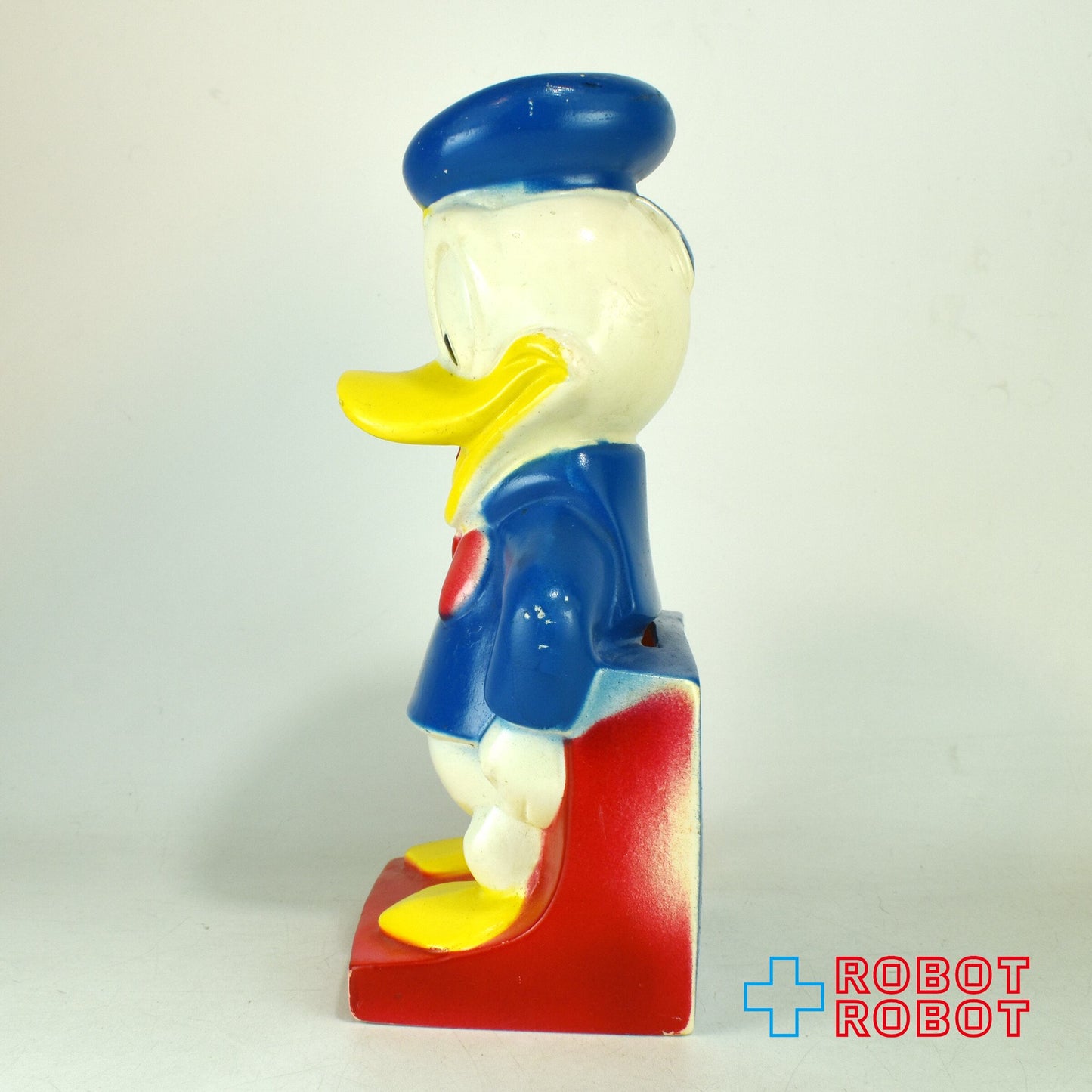 プレイパル ディズニー ドナルドダック ソフビ貯金箱 19センチ