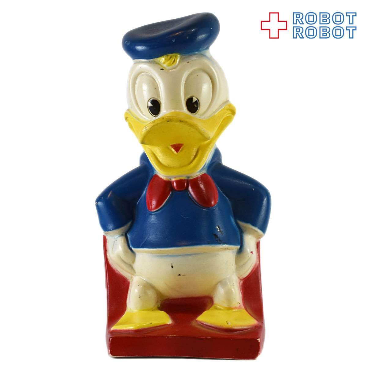プレイパル ディズニー ドナルドダック ソフビ貯金箱 19センチ