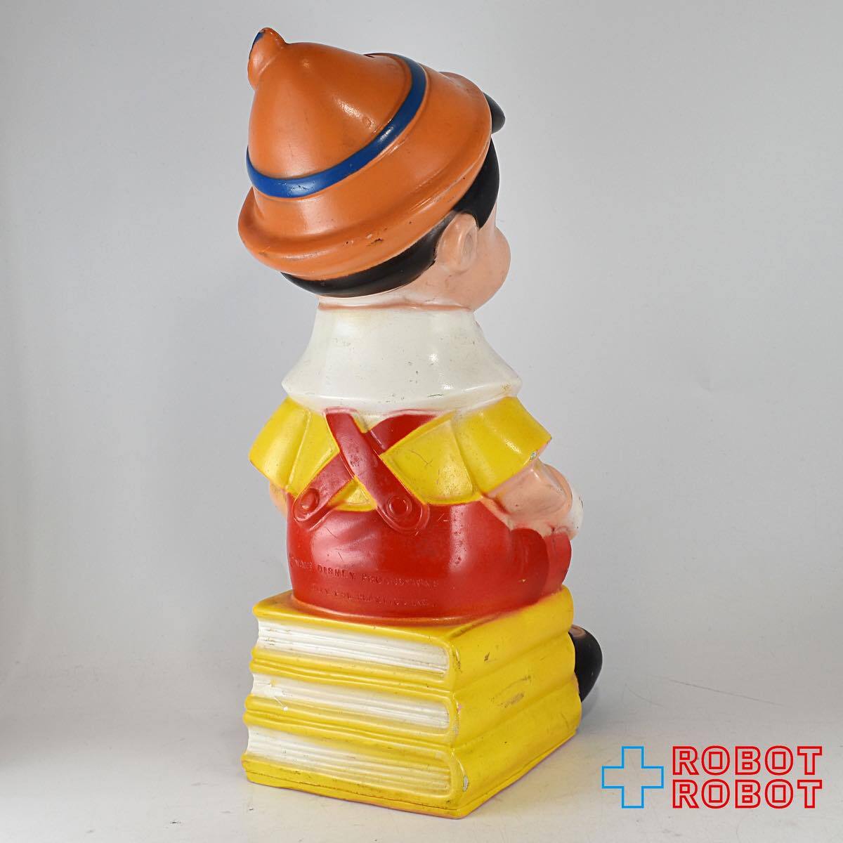 プレイパル社 ディズニー ピノキオ ラージ ソフビ貯金箱 バンク フィギュア