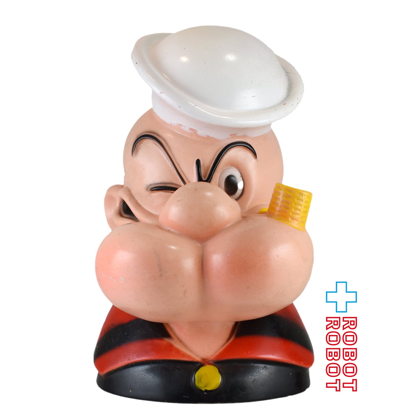 ポパイ ヘッド ソフビ貯金箱 プレイパル社