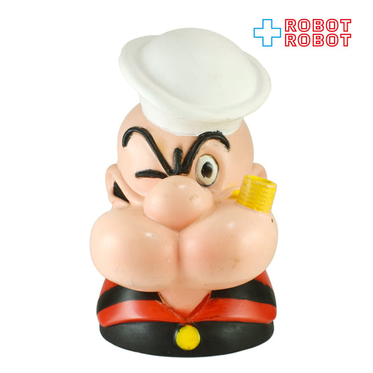 ポパイ ヘッド ソフビ貯金箱 プレイパル社