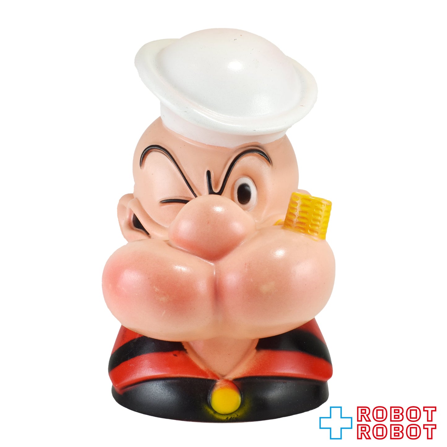 ポパイ ヘッド ソフビ貯金箱 プレイパル社