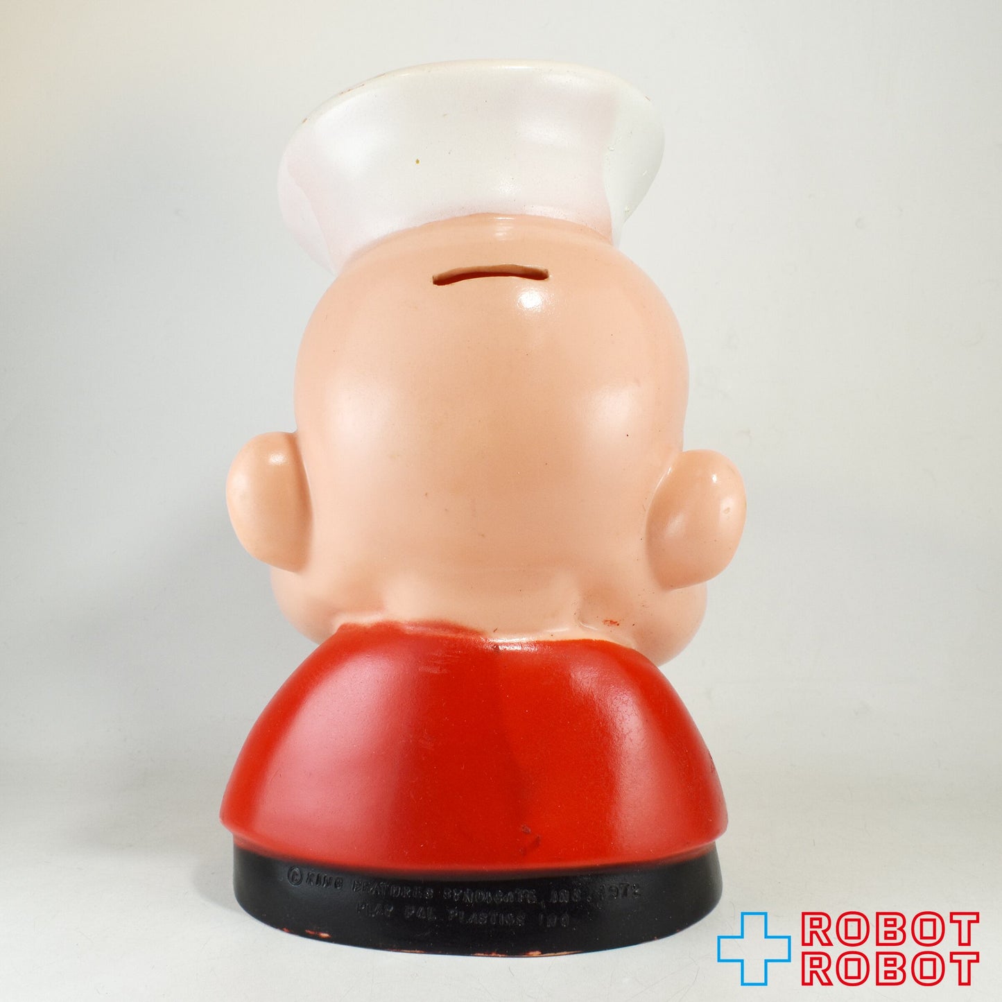 ポパイ ヘッド ソフビ貯金箱 プレイパル社