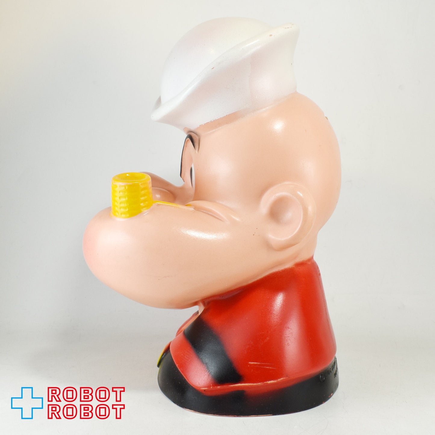 ポパイ ヘッド ソフビ貯金箱 プレイパル社