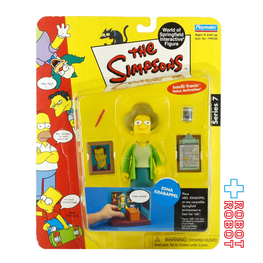 プレイメイツ シンプソンズ シリーズ7 エドナ・クラバーペル アクションフィギュア