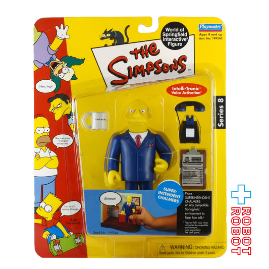 プレイメイツ シンプソンズ シリーズ8 チャルマース最高責任者 アクションフィギュア 未開封
