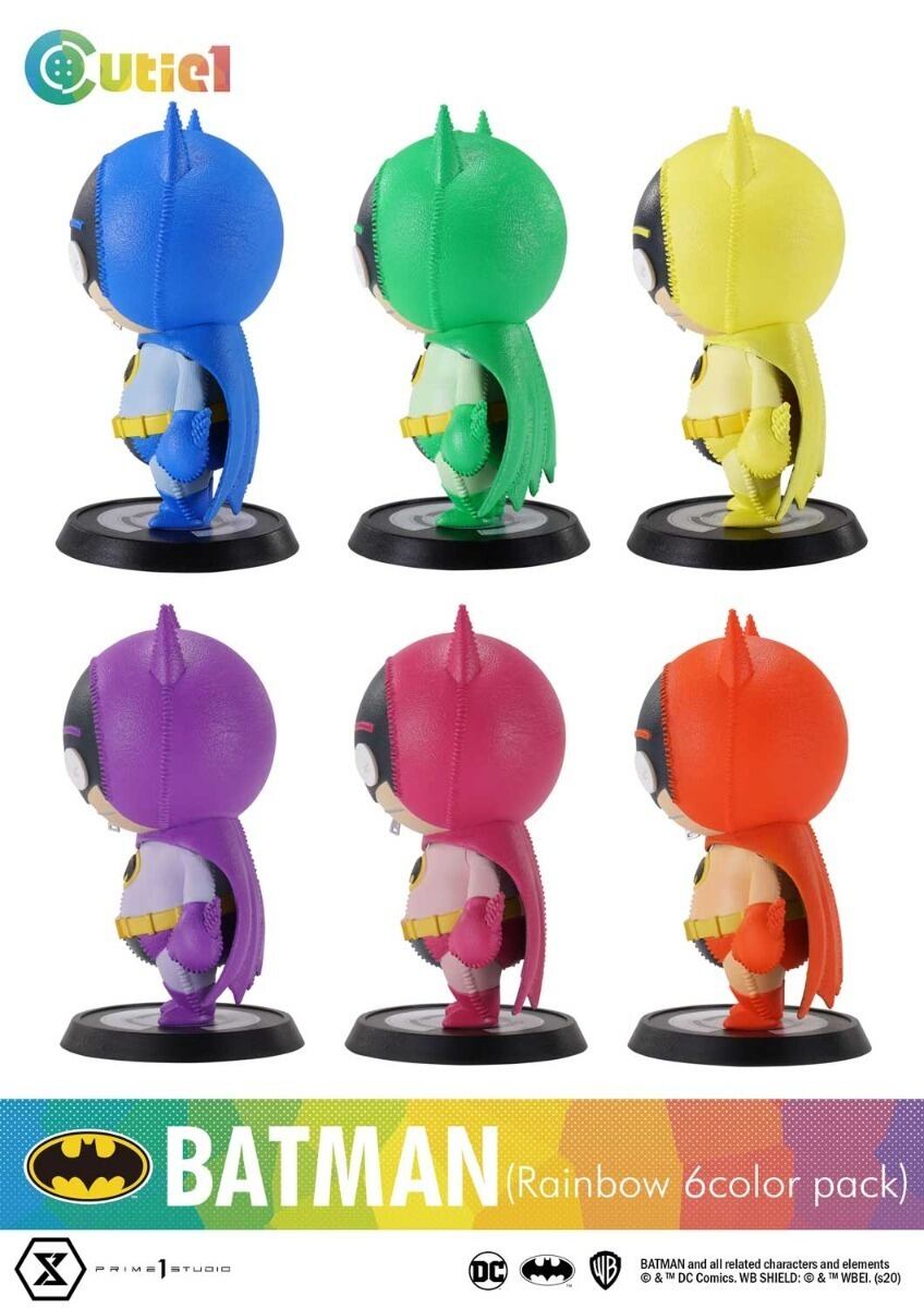 CUTIE1 バットマン レインボー6色セット 全6種 新品 レインボー