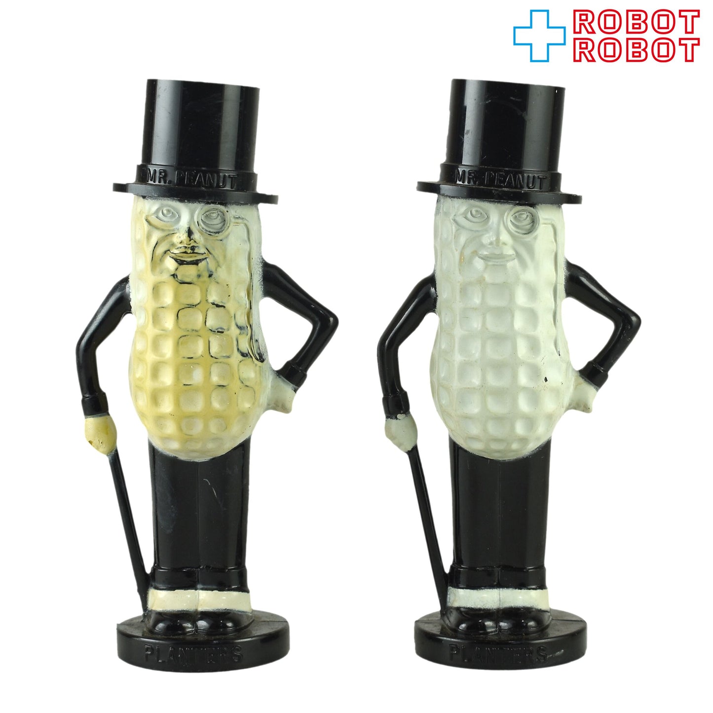 プランターズ ミスター・ピーナッツ プラスチック ソルト＆ペッパー メイドインUSA セット