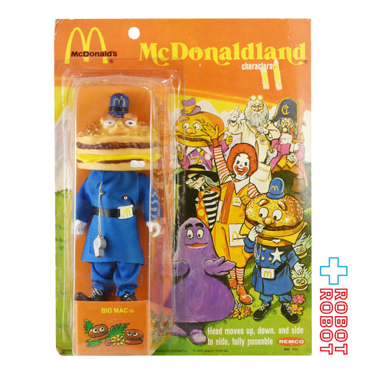 レムコ社 マクドナルドランド ビッグマックポリス フィギュア 1976 未開封