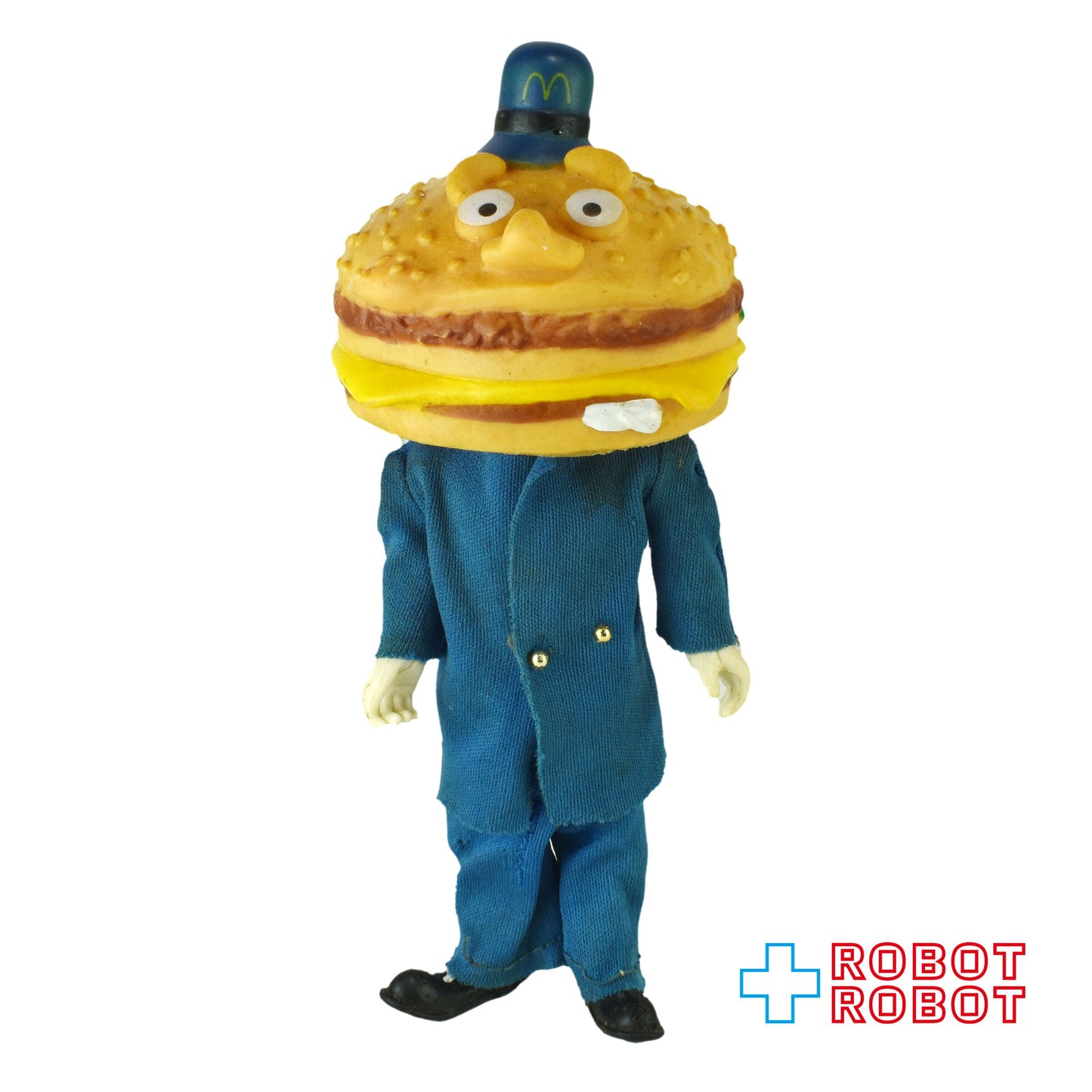 レムコ社 マクドナルドランド ビッグマックポリス フィギュア ビッグヘッド ※胸の星/ベルト/笛欠