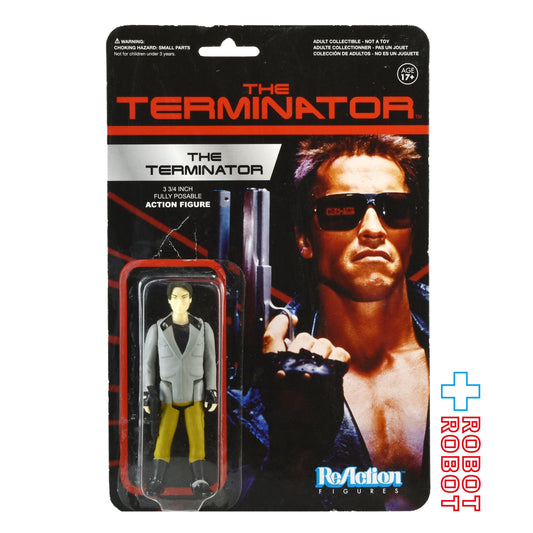 リ・アクション ターミネーター  シリーズ1 T-800 (テクノワール版) アクションフィギュア 未開封