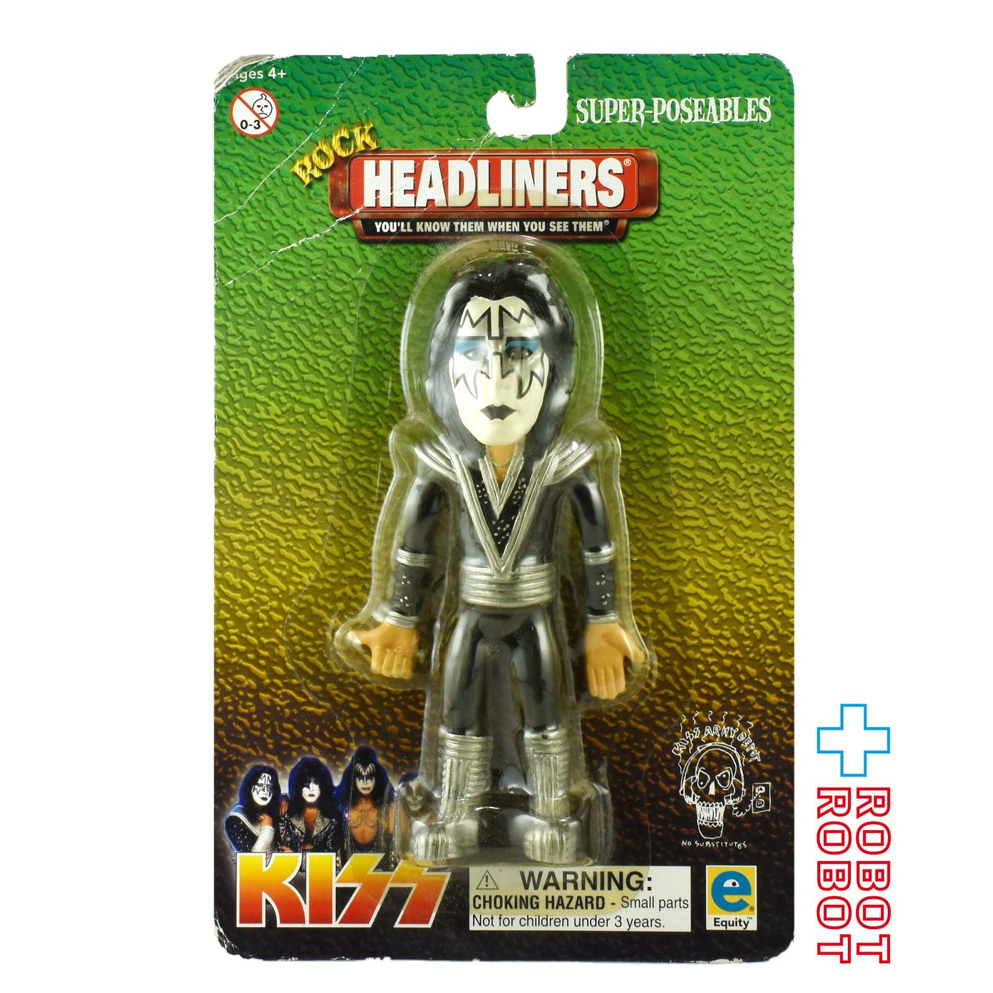 ロックヘッドライナーズ KISS キッス 4体セット 未開封