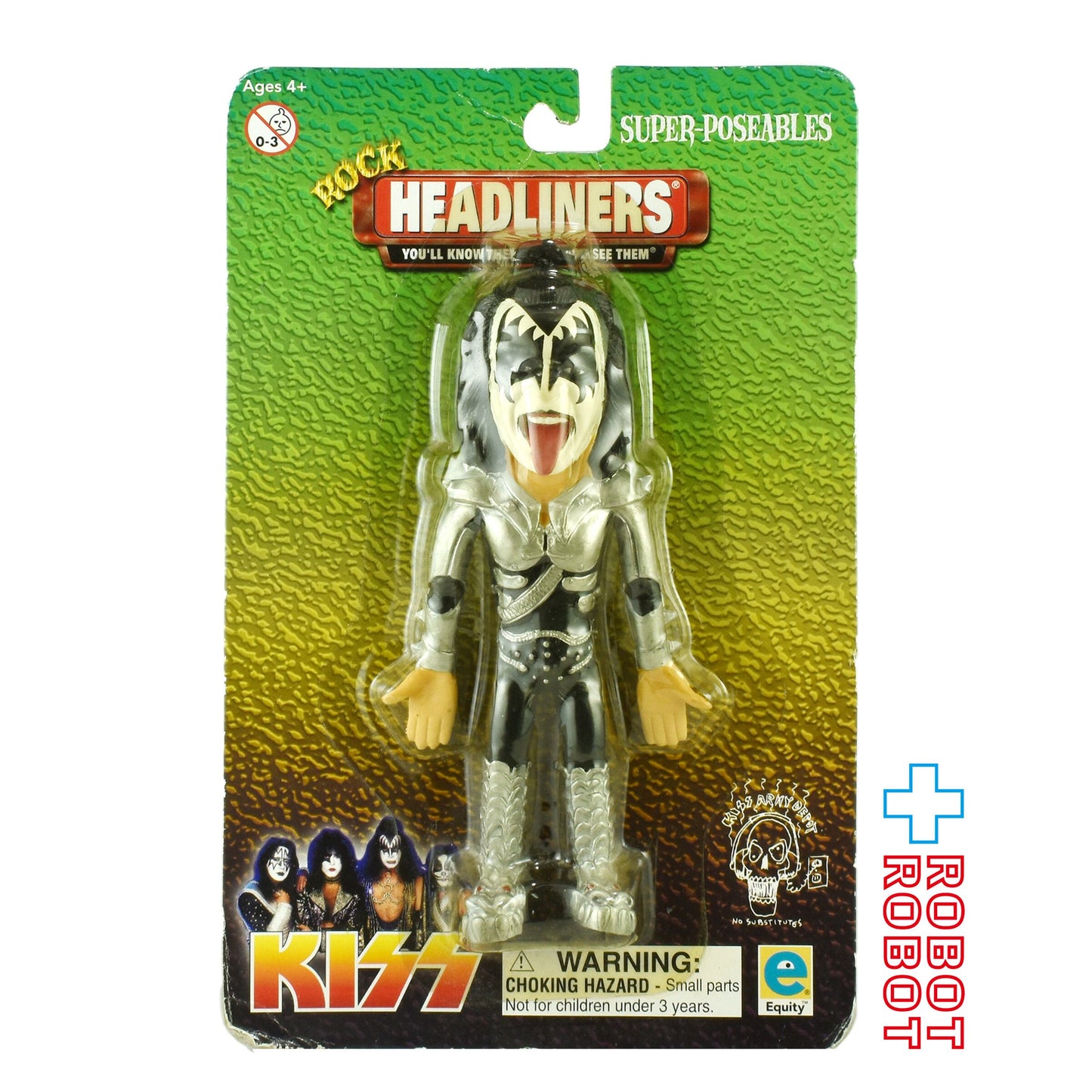 ロックヘッドライナーズ KISS キッス 4体セット 未開封