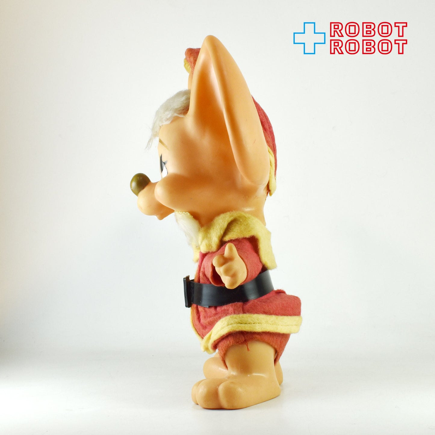 フロリダマウス サンタクロース トッポ・ジージョ風 ソフビ人形 ソフビ貯金箱 1970年代