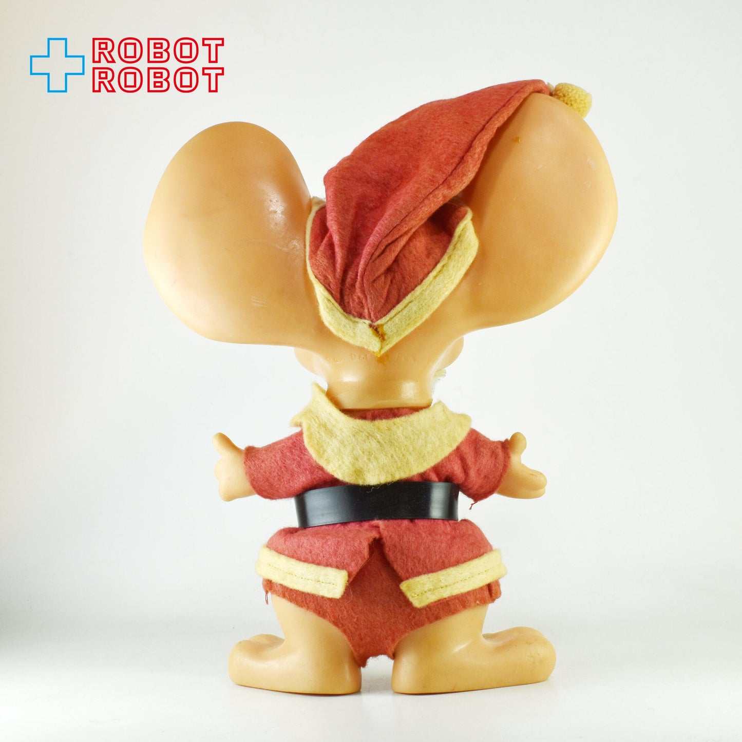 フロリダマウス サンタクロース トッポ・ジージョ風 ソフビ人形 ソフビ貯金箱 1970年代