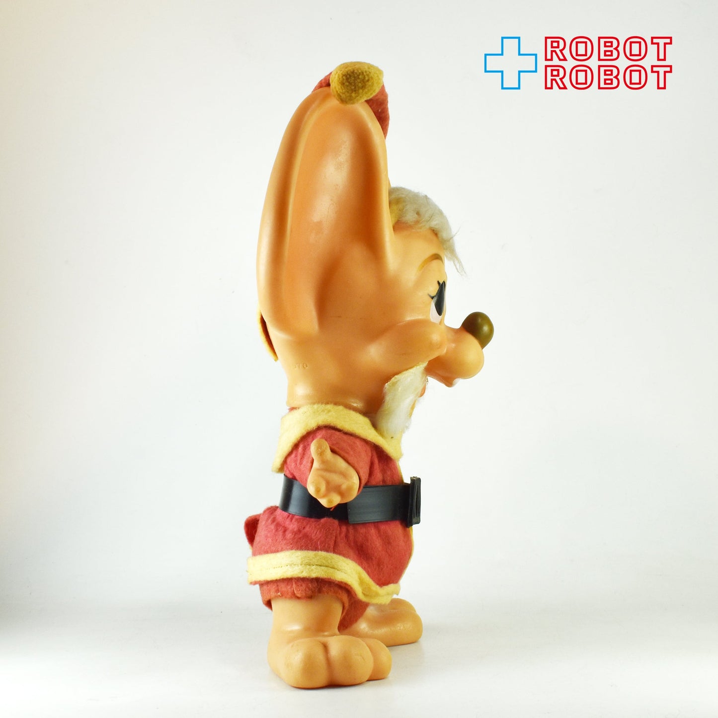 フロリダマウス サンタクロース トッポ・ジージョ風 ソフビ人形 ソフビ貯金箱 1970年代