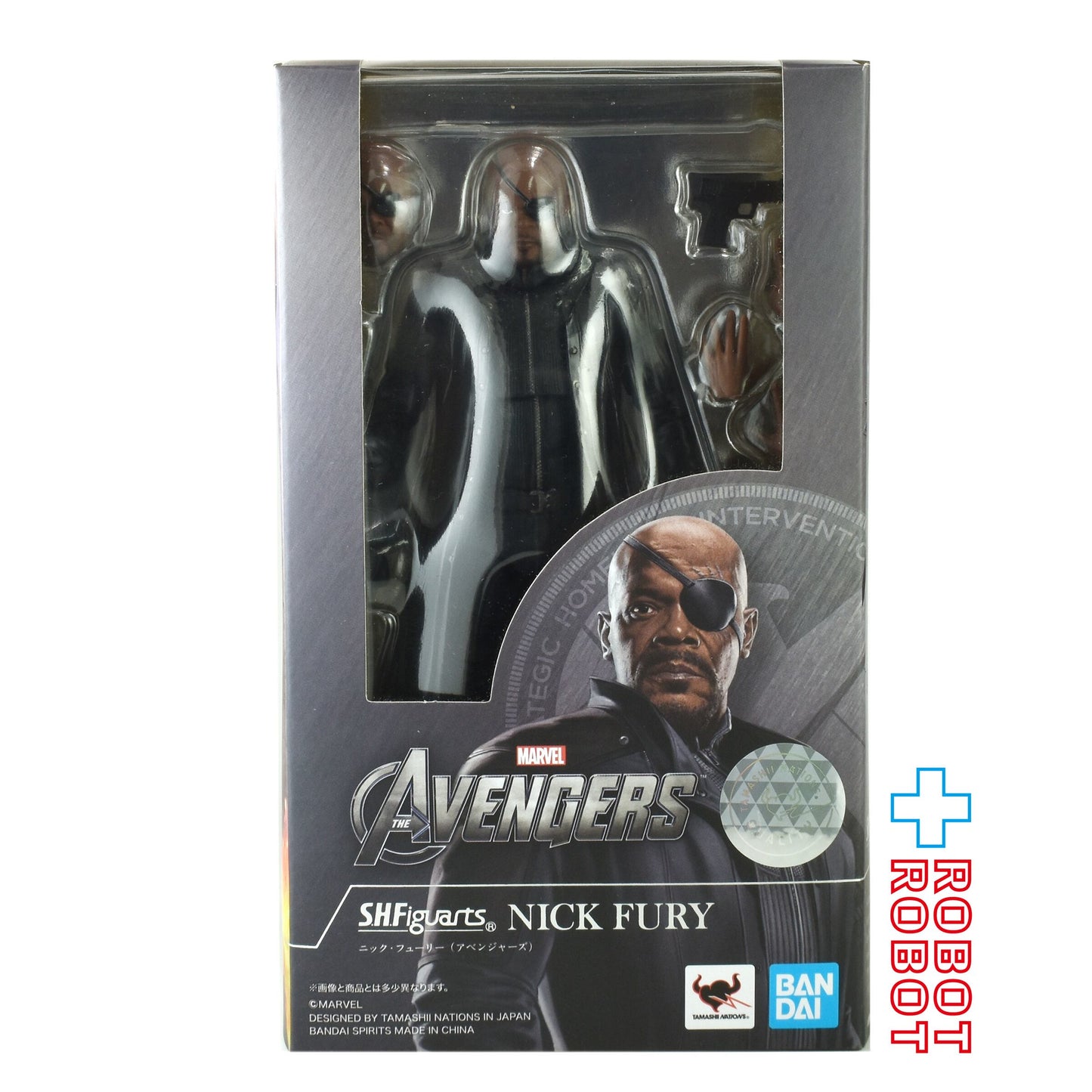 S.H.Figuarts 映画アベンジャーズ  ニック・フューリー アクションフィギュア 開封 箱付き