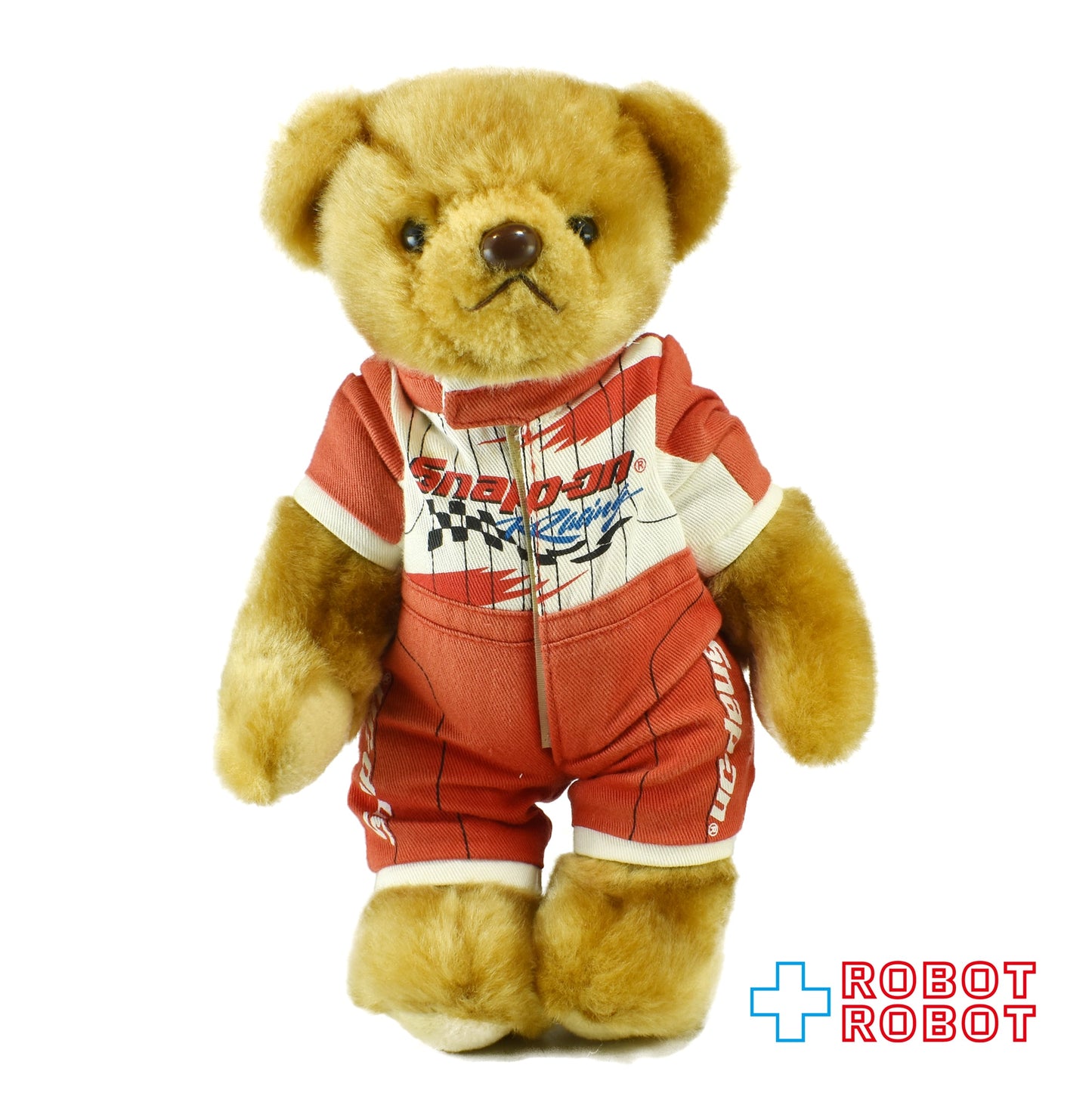 スナップオン・ツールズ SNAP-ON テディベア ぬいぐるみ 人形 赤と白の服