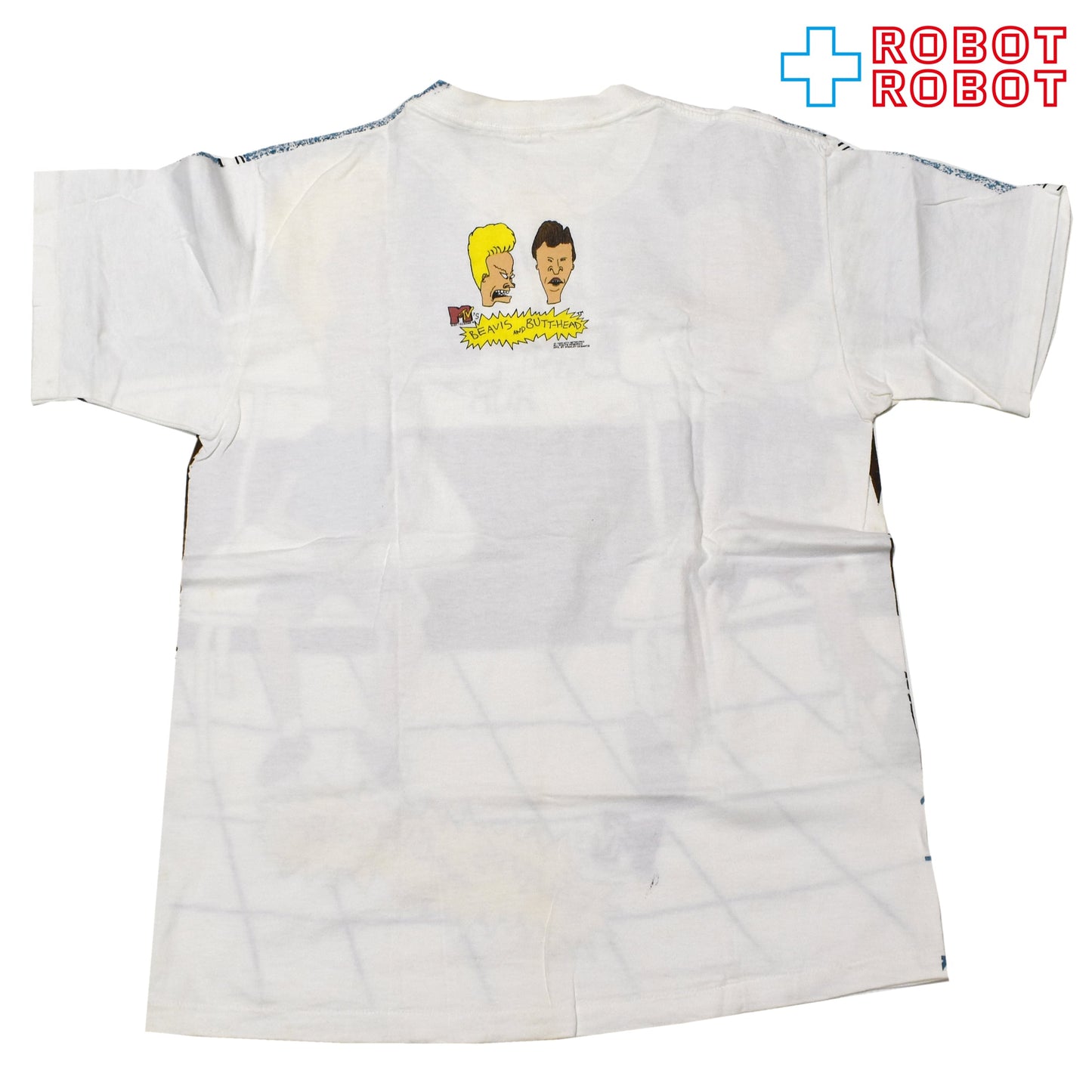 ソフティー ビーバス & バットヘッド MTV ビッグプリント USA製 Tシャツ Lサイズ 1993