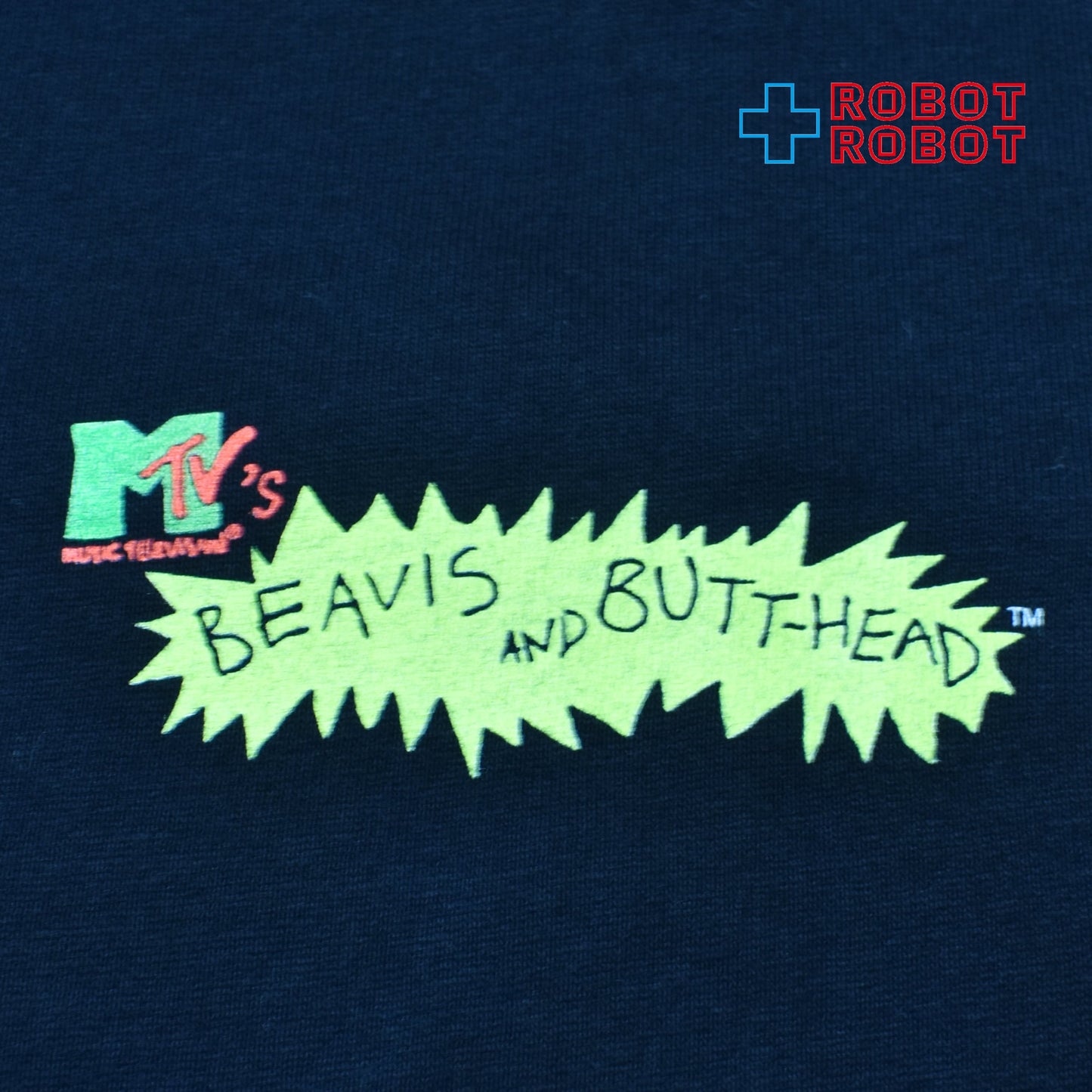 スタンリーデサンティス ビーバス & バットヘッド MTV "ハイ・ベイビー" Tシャツ Lサイズ
