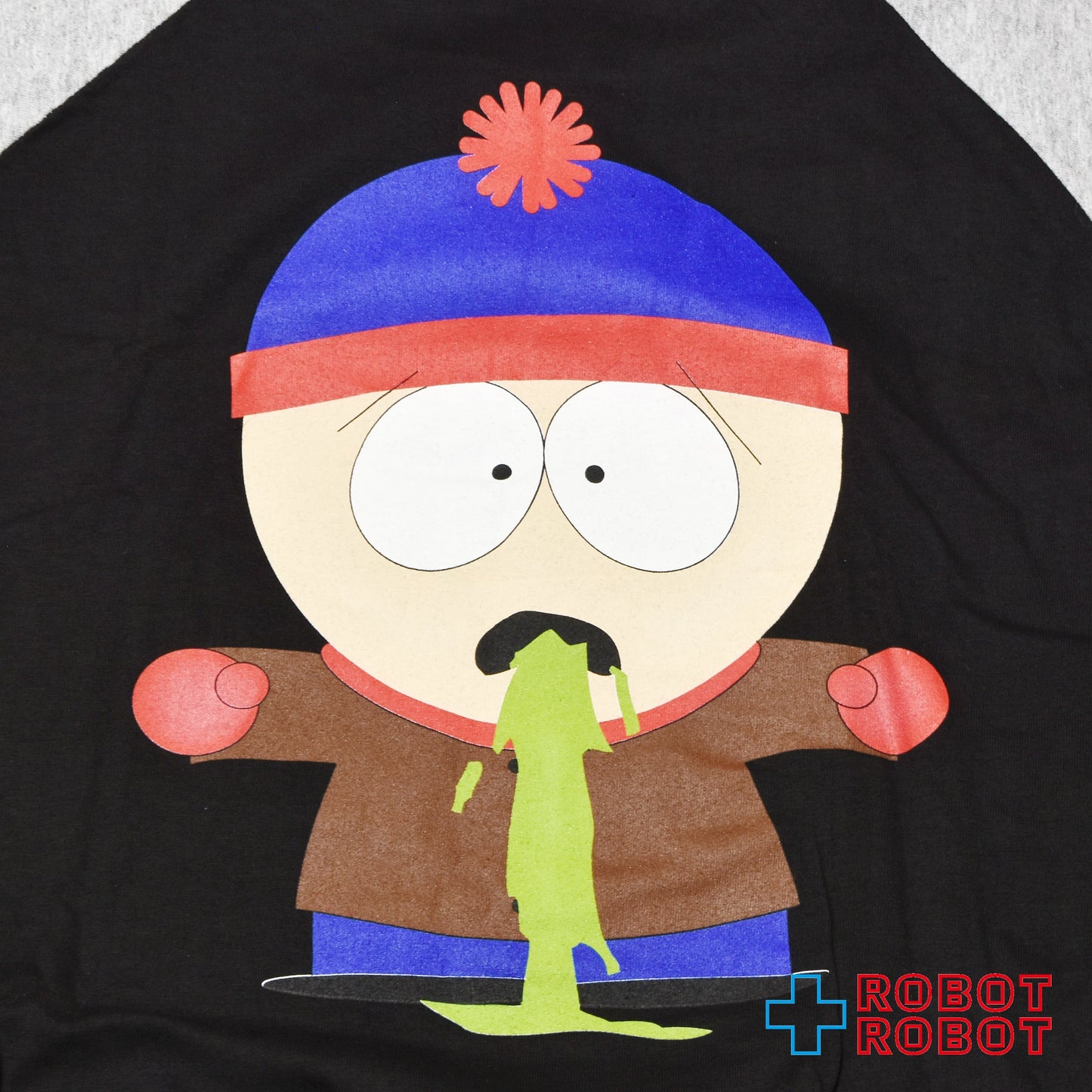 スタンリーデサンティス サウスパーク スタン・マーシュ USA製 ラグランTシャツ XLサイズ 1997