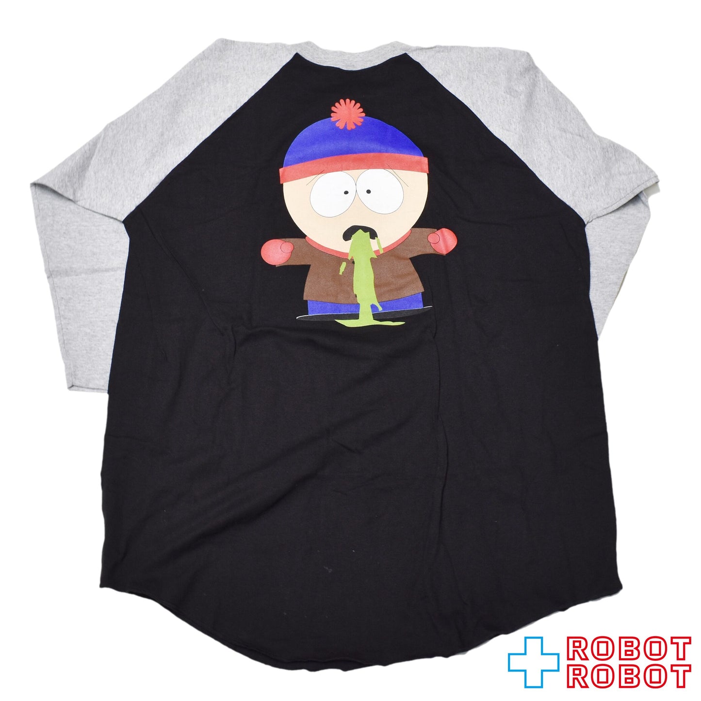 スタンリーデサンティス サウスパーク スタン・マーシュ USA製 ラグランTシャツ XLサイズ 1997