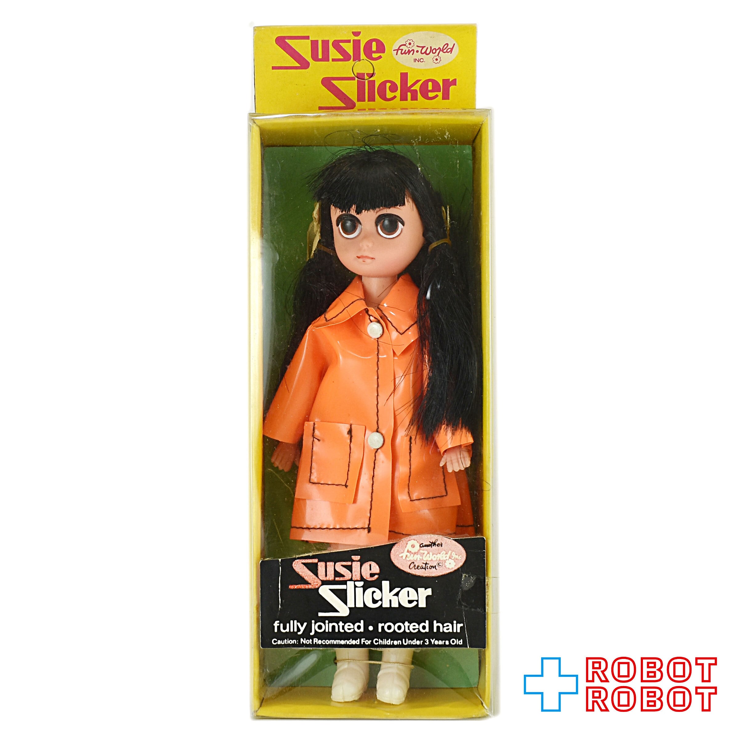SUSIESLICKERBlackLongHairdollM