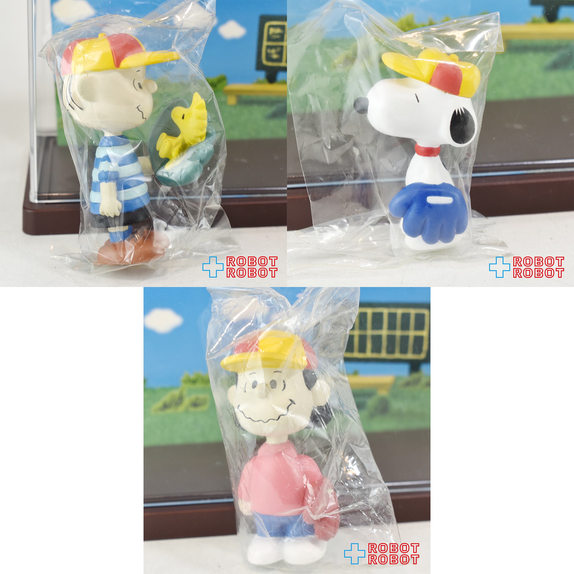 三和銀行 スヌーピーとピーナッツ・ギャング フィギュア 3体セット