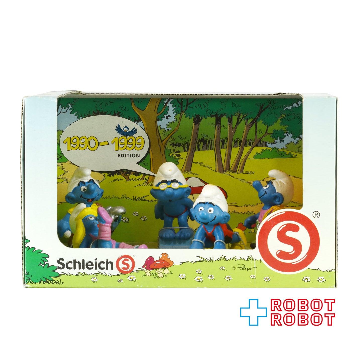 シュライヒ スマーフ 1990-1999 エディション スポーツ PVC フィギュア5体セット #41258