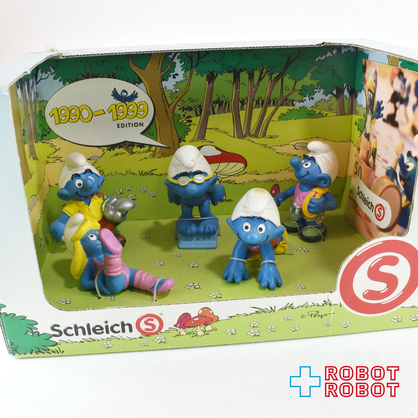 シュライヒ スマーフ 1990-1999 エディション スポーツ PVC フィギュア5体セット #41258