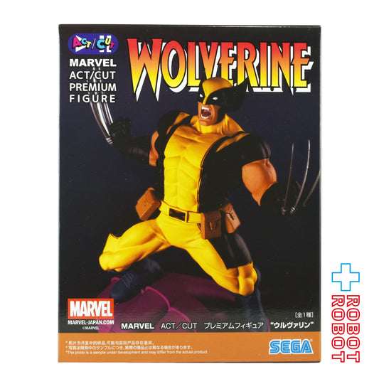 セガ マーベル ACT/CUT プレミアムフィギュア ウルヴァリン 未開封