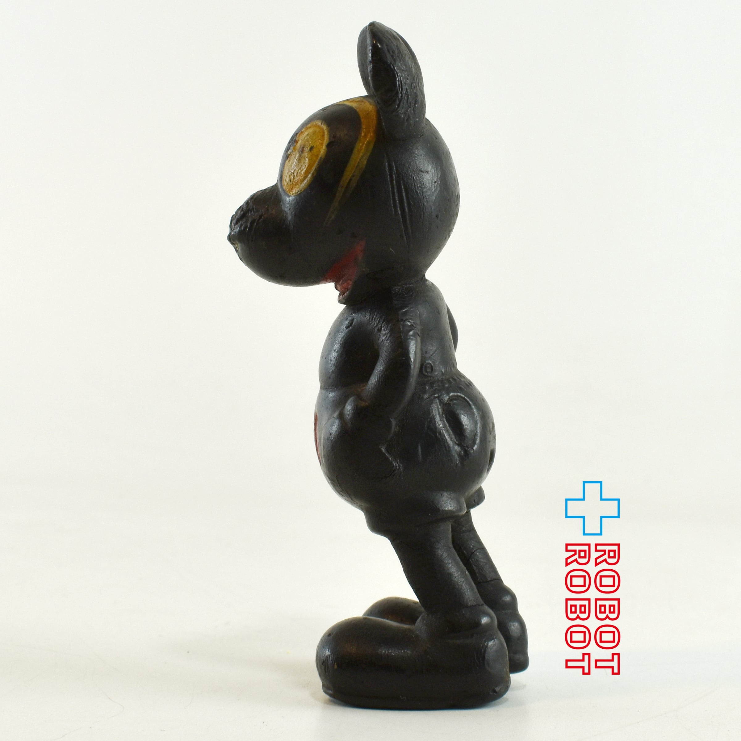 Seiberling社 ミッキーマウス ラテックス製フィギュア 黒 1930 Seiberling社 ミッキーマウス ラテックス製フィギュア 黒 1930