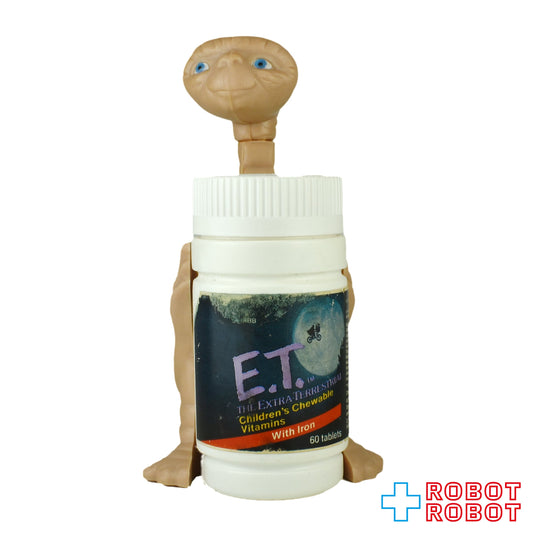 E.T. ビタミン剤容器ボトル フィギュア 1982