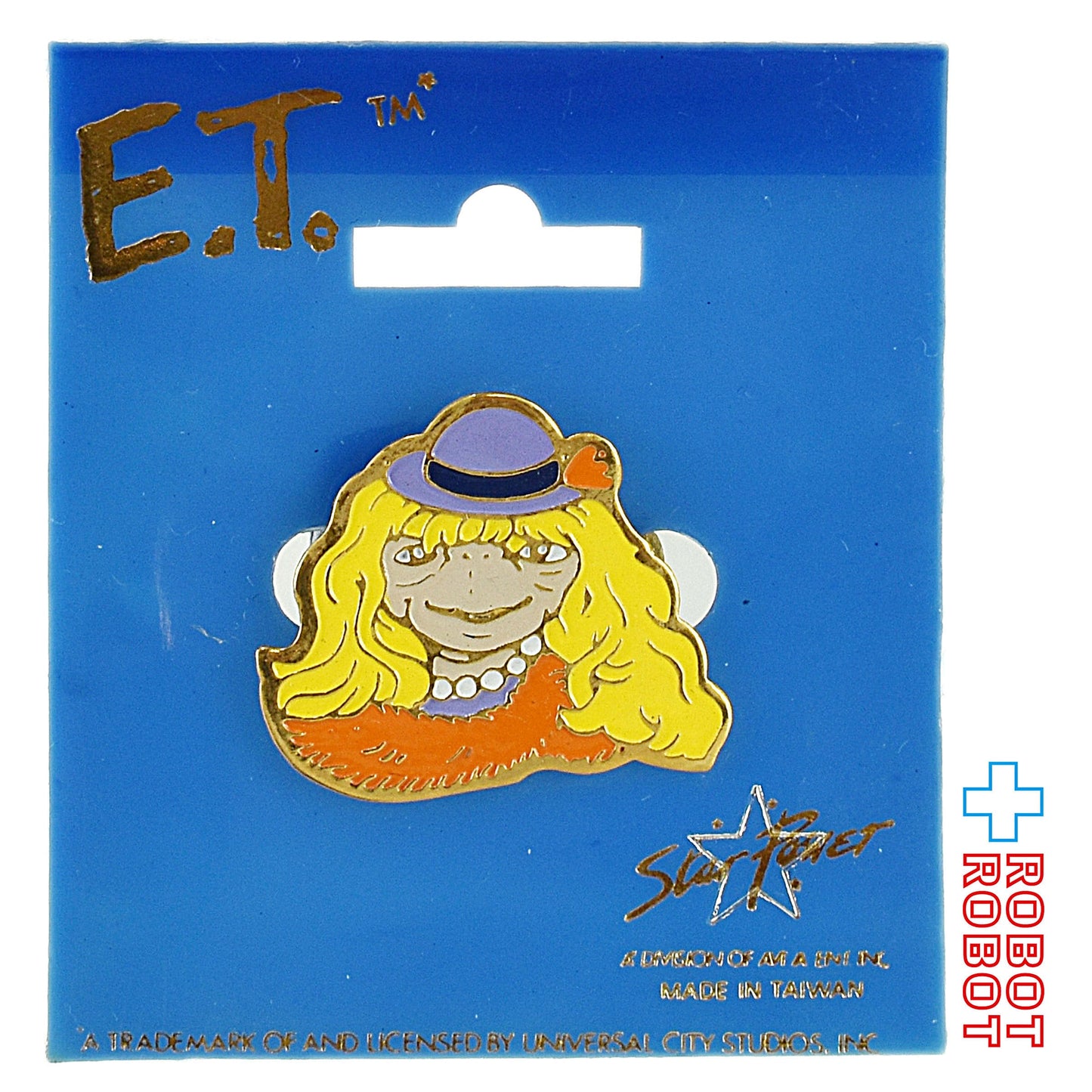 E.T. 女性コスチューム ピンバッジ プラ台紙付き