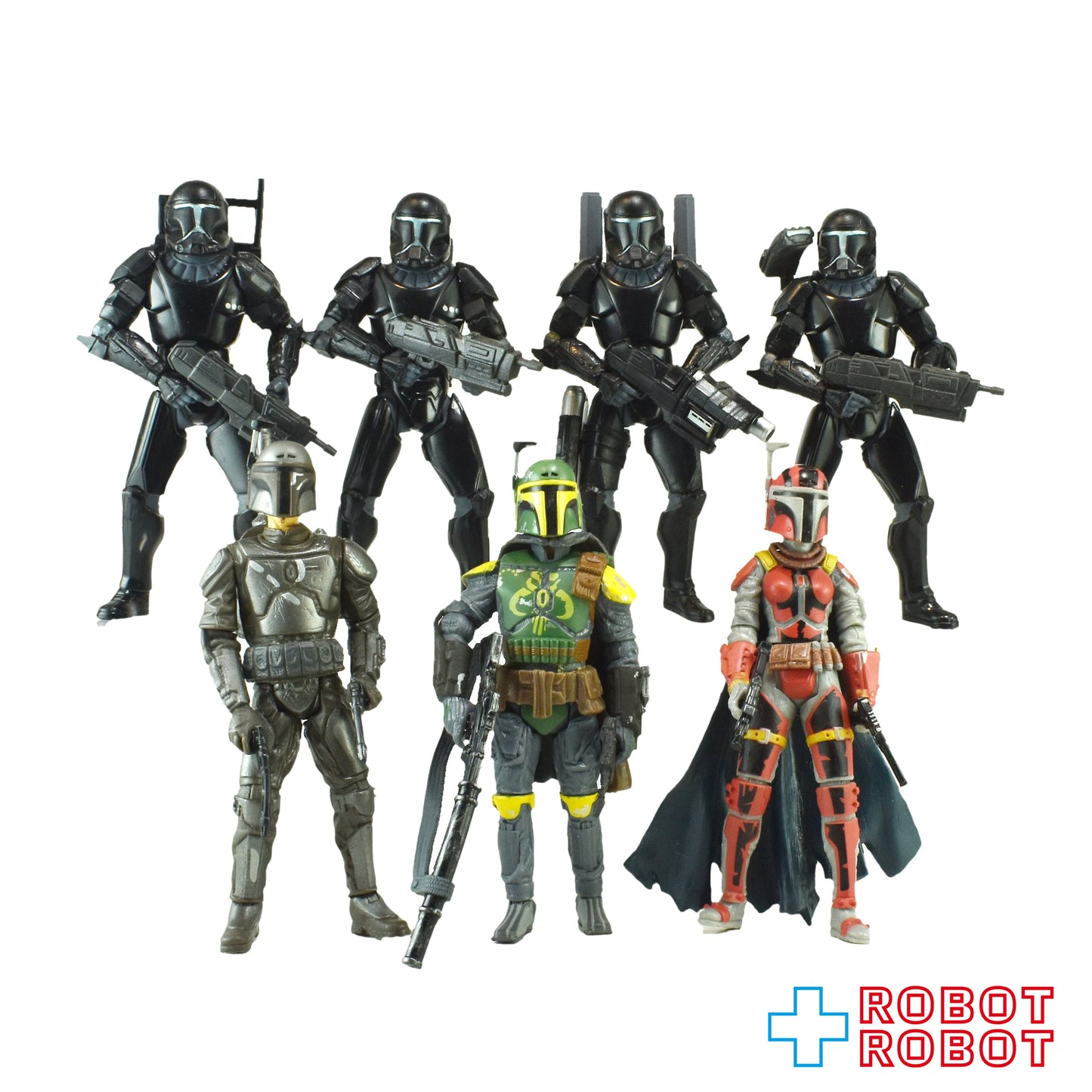 スター・ウォーズ 30周年記念 パブリックエリートフォース･マンダロリアンズ & オメガスクワッド 7パック版 3.75 インチ アクションフィギュア ルース