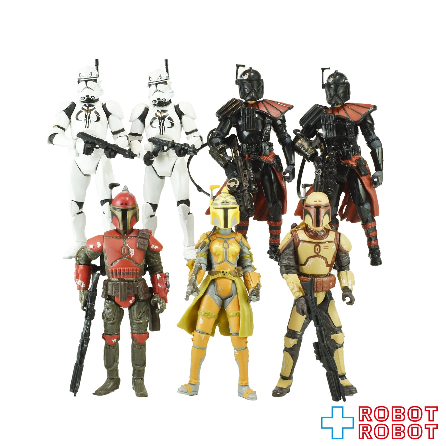 スター・ウォーズ 30周年記念 パブリックエリートフォース･エリートフォース･マンダロリアンズ & クローントルーパーズ 7パック版 3.75 インチ アクションフィギュア ルース