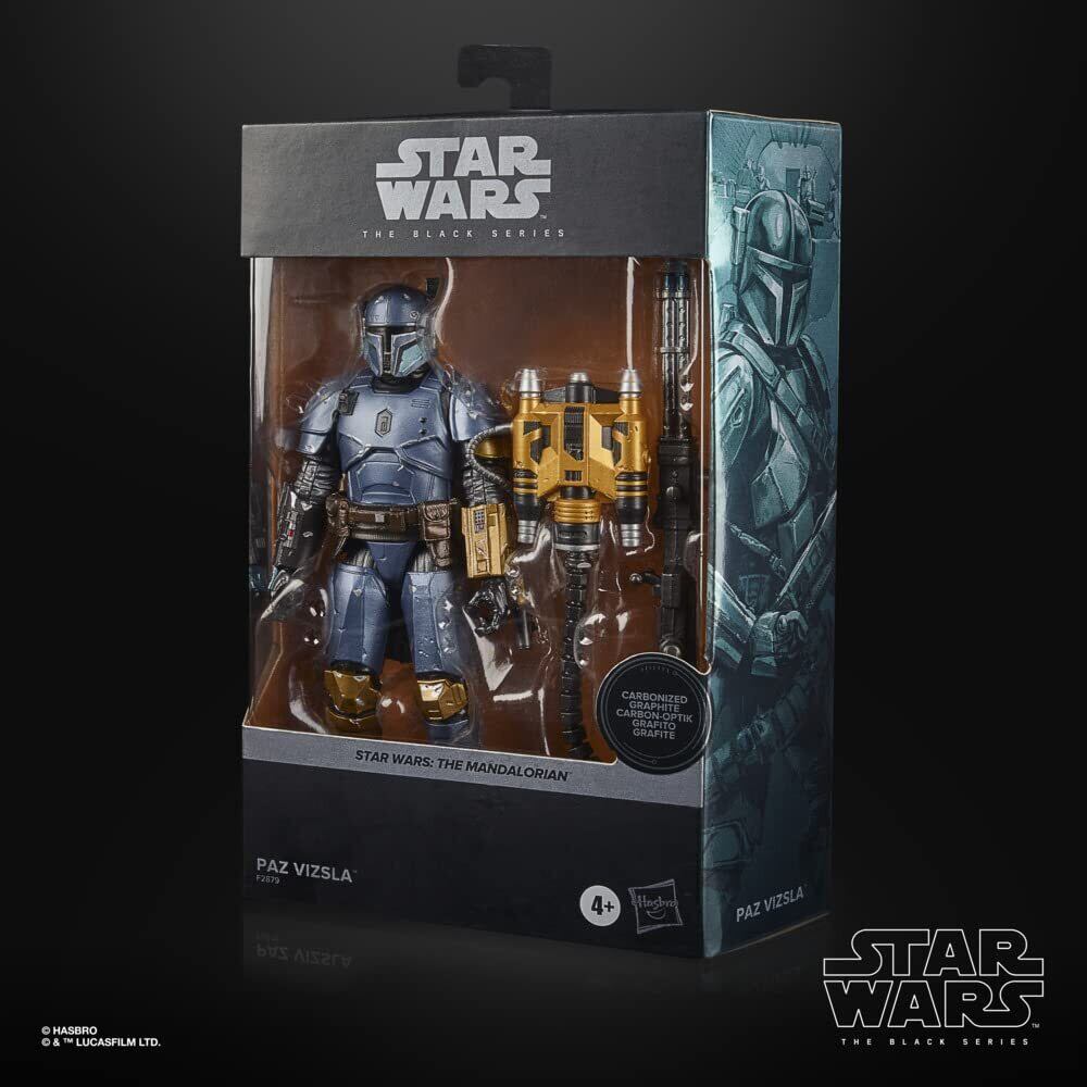 スター・ウォーズ ブラックシリーズ カーボナイズド パズ・ヴィズラ [マンダロリアン ] 6インチフィギュア 未開封