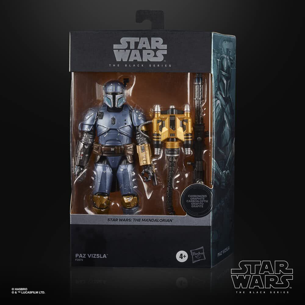 スター・ウォーズ ブラックシリーズ カーボナイズド パズ・ヴィズラ [マンダロリアン ] 6インチフィギュア 未開封