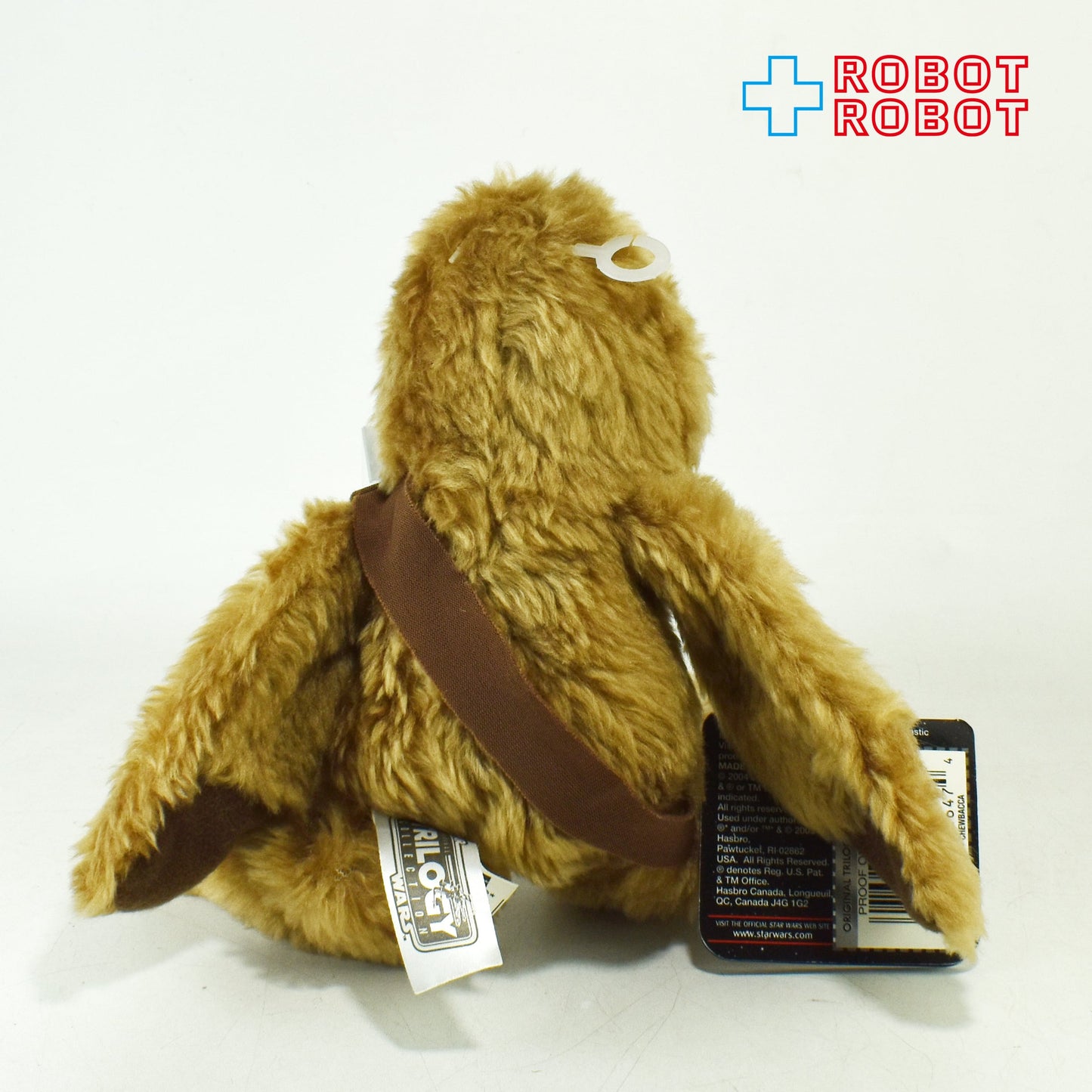 スター・ウォーズ バディーズ チューバッカ 弾薬帯茶色 ビーニーぬいぐるみ 2004 OTC 再版 紙タグ付