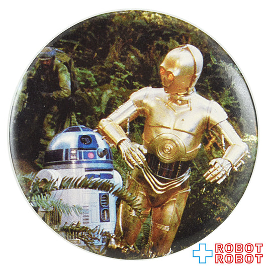 スター・ウォーズ 缶バッジ R2-D2 & C-3PO 1983