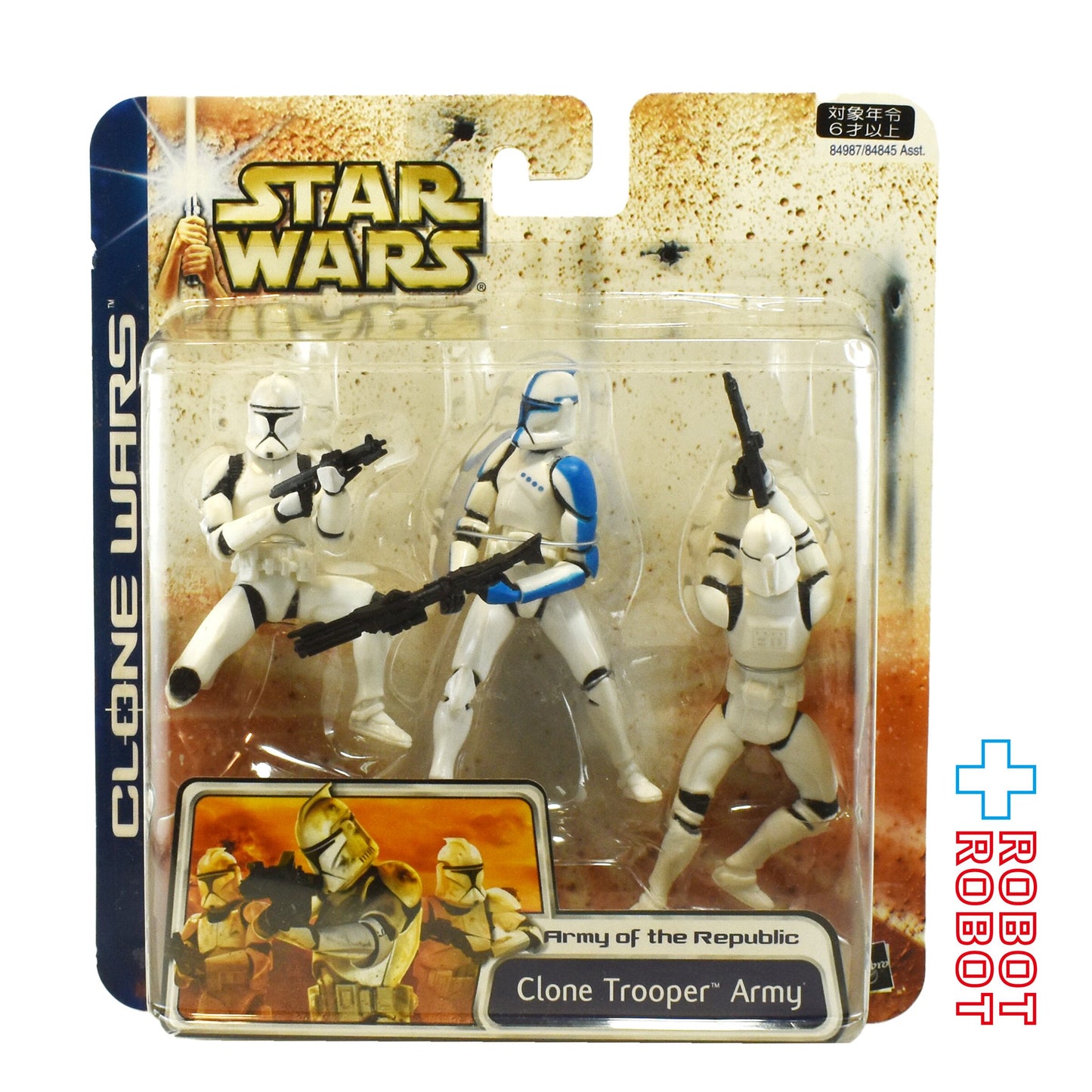 スター・ウォーズ クローン・ウォーズ CW2003 マルチパック クローン・トルーパー・アーミー 青 アクションフィギュア 未開封 国内版