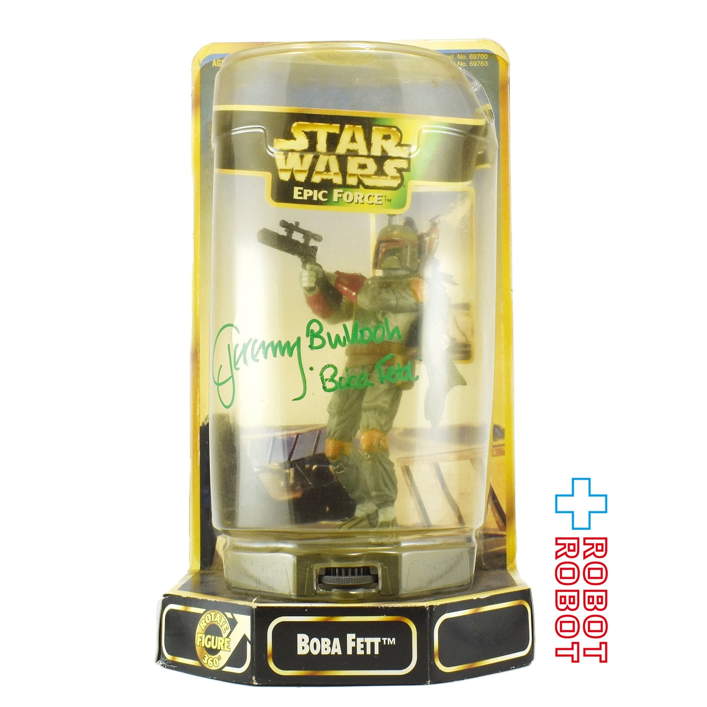 スター・ウォーズ エピック フォース ボバ・フェット サイン入り ローテイト フィギュア 未開封