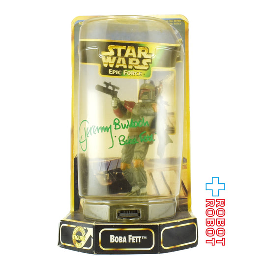 スター・ウォーズ エピック フォース ボバ・フェット サイン入り ローテイト フィギュア 未開封