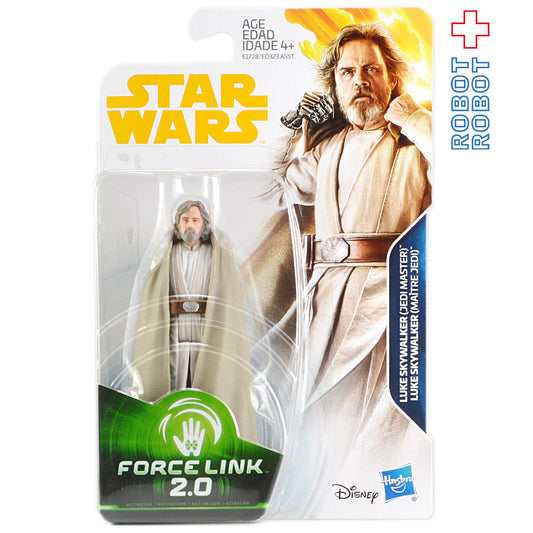 スター・ウォーズ フォースリンク2.0 ルーク・スカイウォーカー(ジェダイ マスター) [TLJ] 3.75インチ アクションフィギュア US版 未開封 - ROBOTROBOT