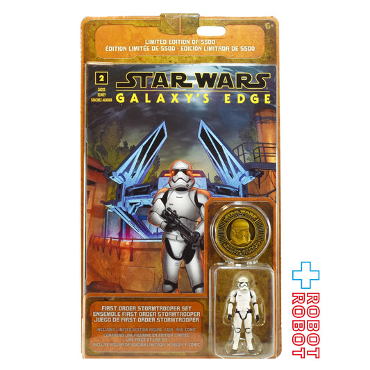 スター・ウォーズ ギャラクシーズ・エッジ ファースト・オーダー ストームトルーパー アクションフィギュア,コミックブック,コイン セット 未開封