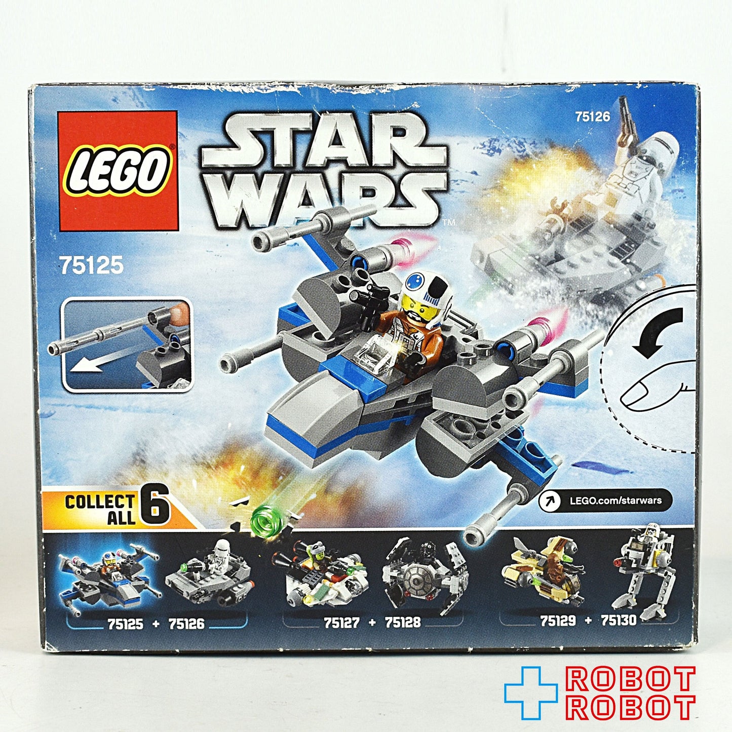 LEGO レゴ 75125 スター・ウォーズ マイクロファイター 反乱軍 Xウィング・ファイター 未開封