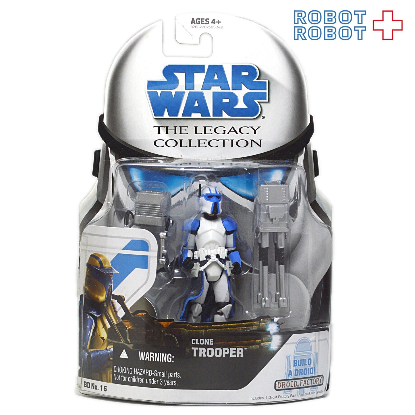 スター・ウォーズ LC2008 BD No.16 クローン・トルーパー レガシーコレクション3.75インチ アクションフィギュア 未開封