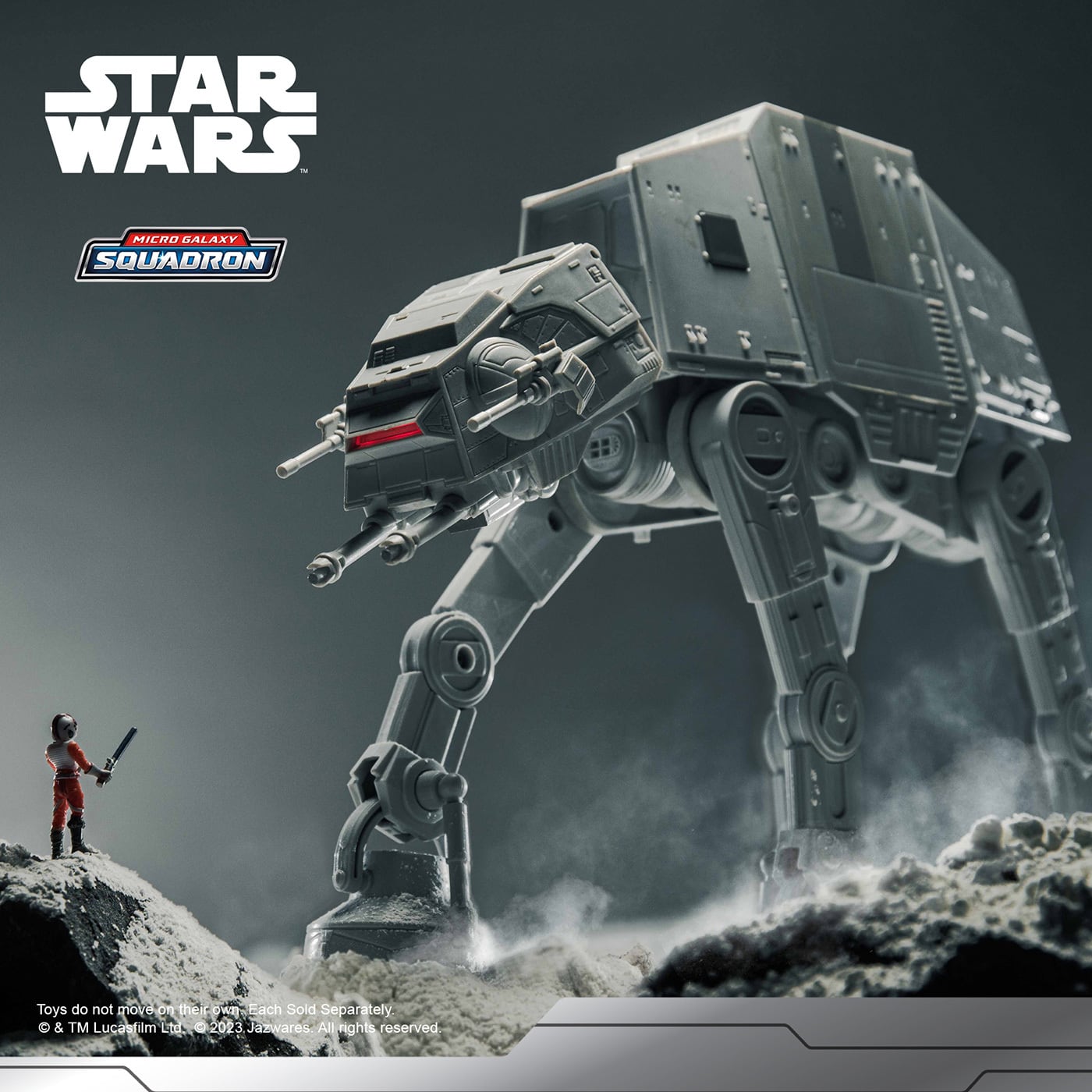 スター・ウォーズ マイクロ・ギャラクシー アサルト・クラス AT-ATウォーカー (2024) w/ フィギュア 国内版 未開封