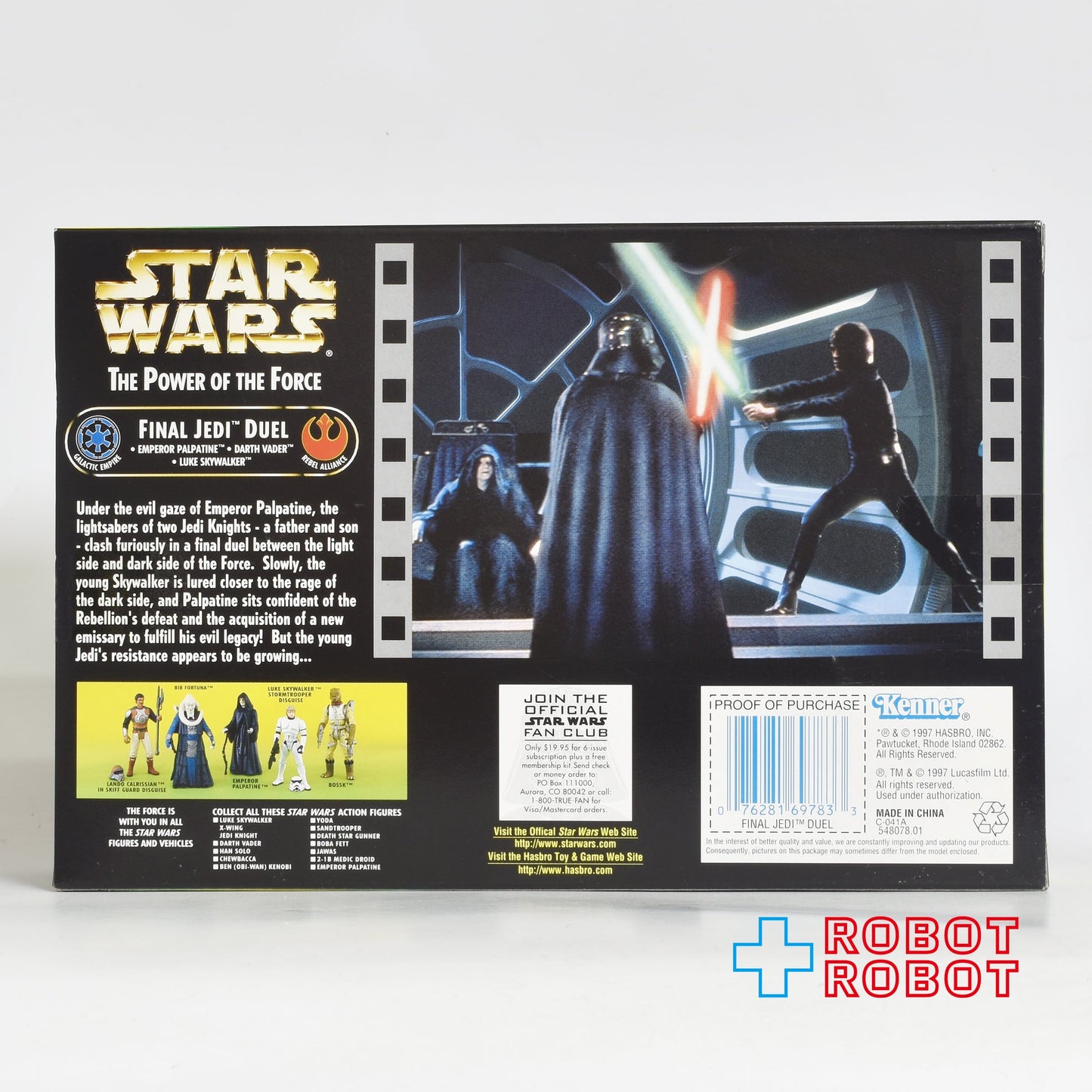 スター・ウォーズ POTF2 ファイナル ジェダイ デュエル アクションフィギュア 3パック