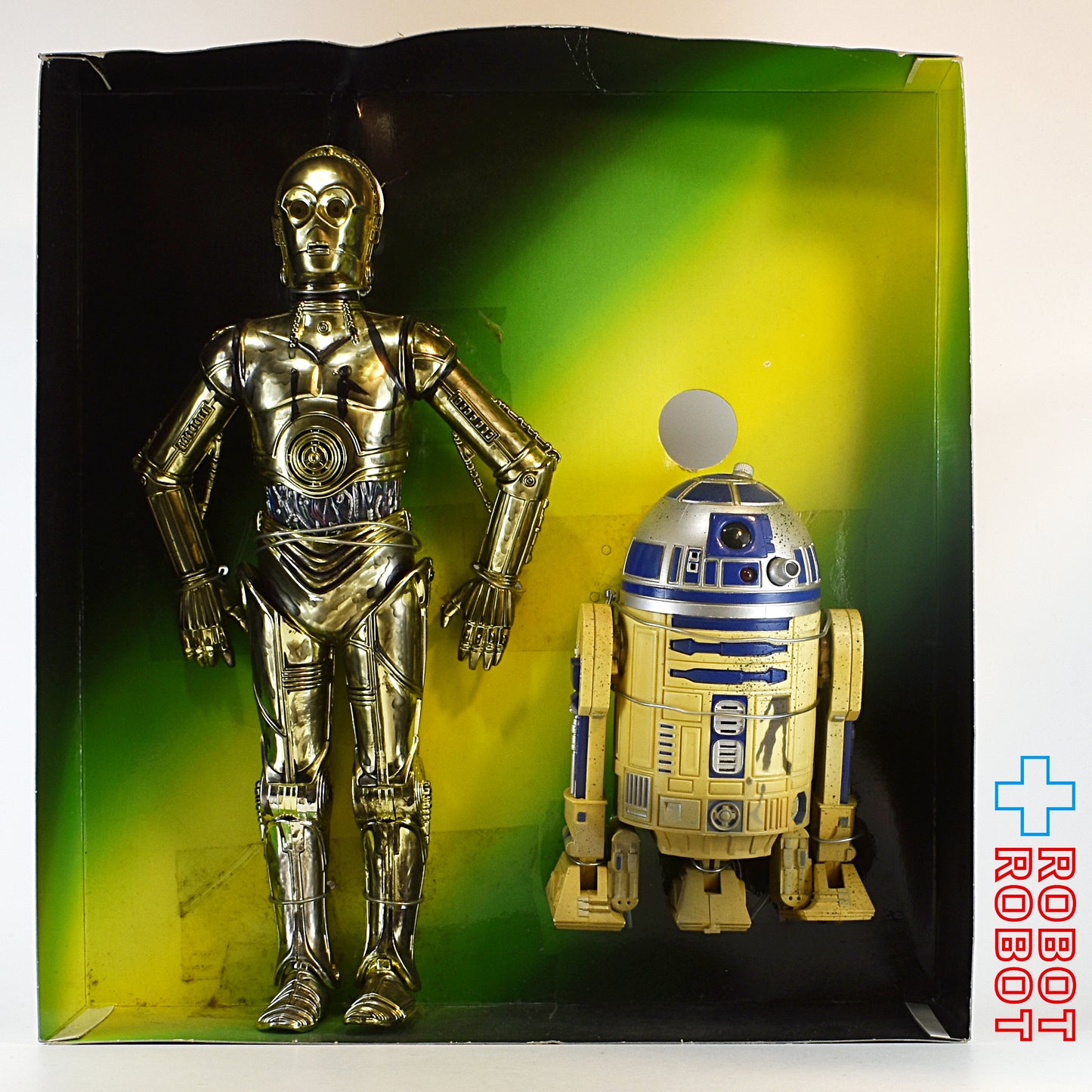 スター・ウォーズ C-3PO & R2-D2 エレクトリック12インチ アクションコレクション フィギュア 箱付